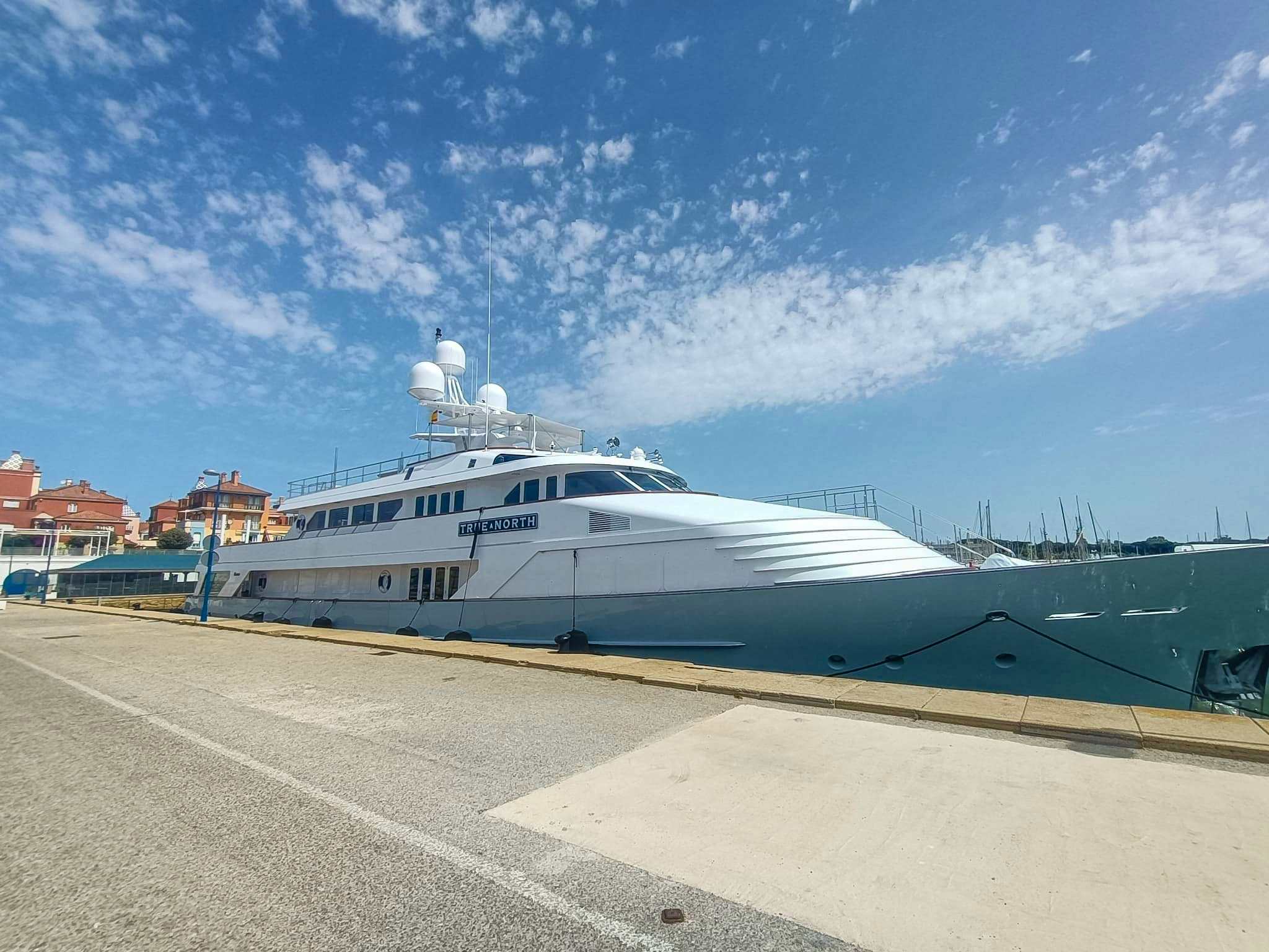Lamaignere Shipping provides several days agent services to the yacht “True North” in Puerto Sherry.
