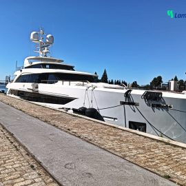 Lamaignere Shipping provides several days agent services to the yacht “Serenity” in Seville