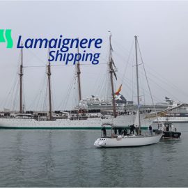 Lamaignere Shipping provides services to spanish Navy Ships in Cadiz