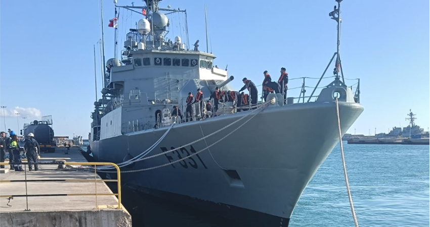 NRP Álvarez Cabral visits Rota Naval Base for key logistical operation