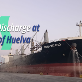 Clin Discharge at Port of Huelva