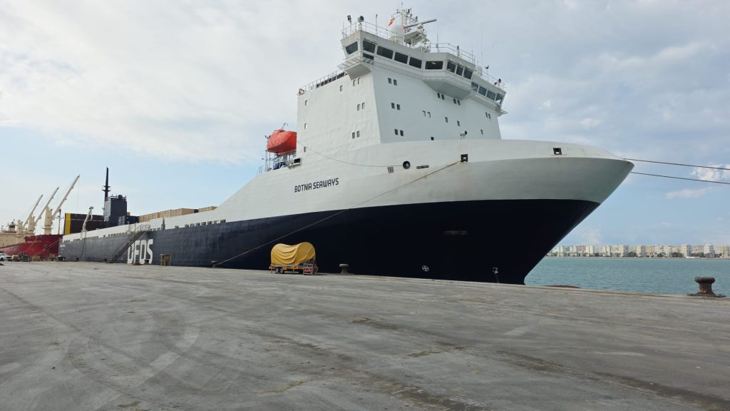 BOTNIA SEAWAYS port call at Cabezuela