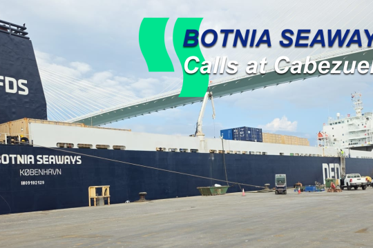 Lamaignere Shipping Handles BOTNIA SEAWAYS Call at Cabezuela